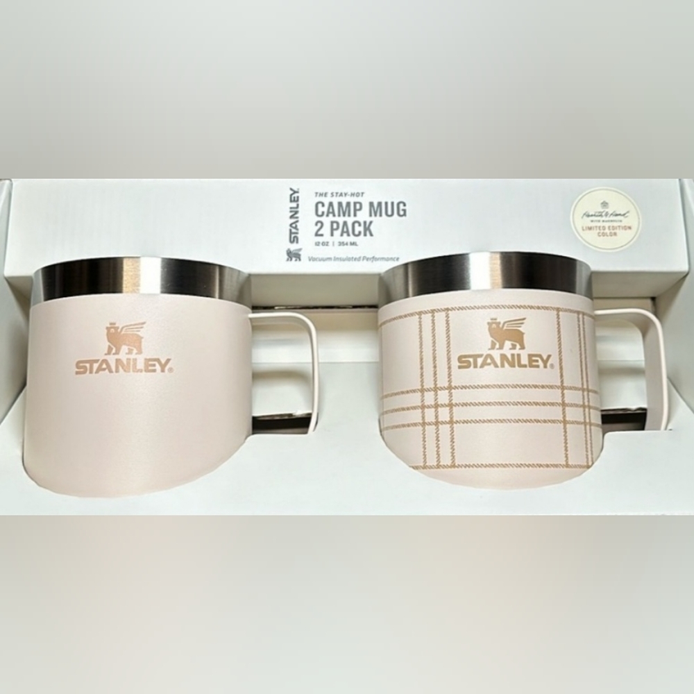 Stanley- Camp Mug (2 Pack): Hearth & Hand Limited Edition Color NEW